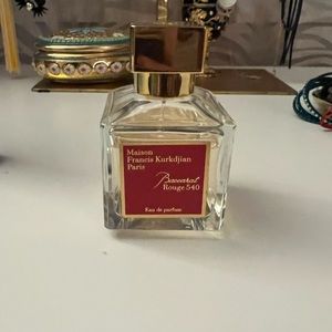 Baccarat
Rouge 540 perfume (new full bottle, opened and used twice)